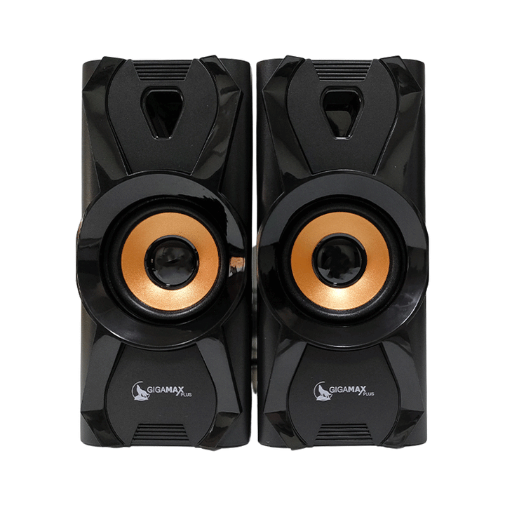 Gigamax GM.22 Speaker 2.0-USB Speaker-GIGAMAX-Computer Accessories, COMPUTERS, Sound Systems-الدباح-El Dabbah