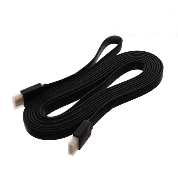 HD MAX HDMI Cable 1.5M Flat-HDMI Cable-HD MAX-Computer Accessories, COMPUTERS, HDMI Cable, PC Cables-الدباح-El Dabbah