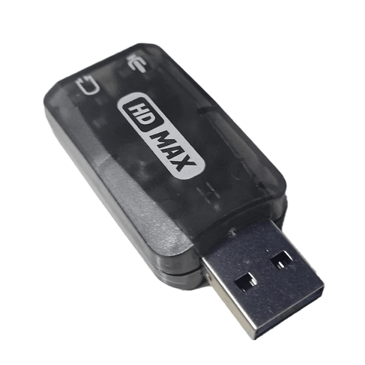 HD MAX USB Sound Card-USB Sound Card-HD MAX-Computer Solutions, COMPUTERS, USB Sound Card-الدباح-El Dabbah