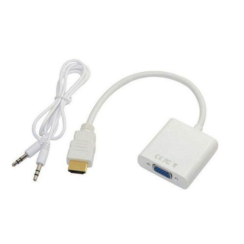 HDMI to VGA+Audio Convert-Converter-GENERIC-Computer Solutions, COMPUTERS, Converters & Connectors-الدباح-El Dabbah