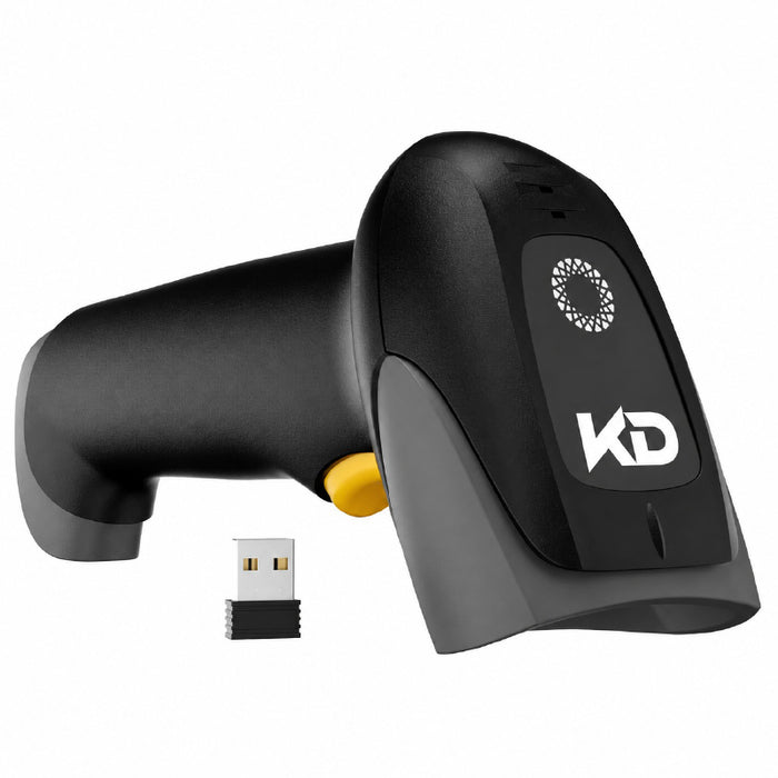 قارئ باركود KD3206R لاسلكي 2D 2.4G وBluetooth بطارية 2200mAh