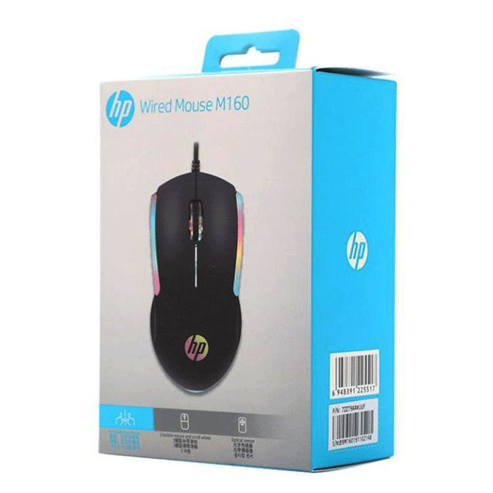 HP M160 USB GAMING Mouse-Gaming Mouse-HP-Computer Accessories, COMPUTERS, Mouse-الدباح-El Dabbah