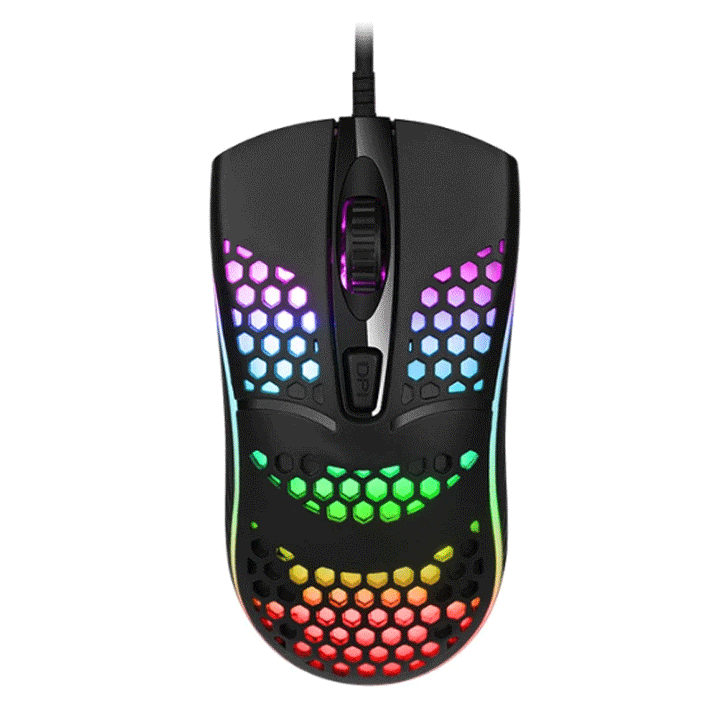 HP S600 Wired Gaming Mouse LED Light DPI Control-Gaming Mouse-HP-Computer Accessories, COMPUTERS, Mouse-الدباح-El Dabbah