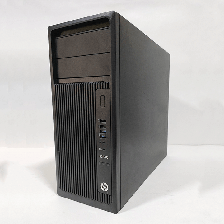 HP Z240 Workstation Tower PC - Intel Core i5-6400 - 8GB DDR4 - No Hard (USED)-Workstation PC-HP-USED, USED COMPUTERS, USED Workstation PC-الدباح-El Dabbah