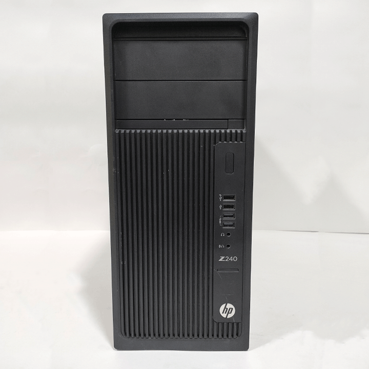 HP Z240 Workstation Tower PC - Intel Core i5-6400 - 8GB DDR4 - No Hard (USED)-Workstation PC-HP-USED, USED COMPUTERS, USED Workstation PC-الدباح-El Dabbah