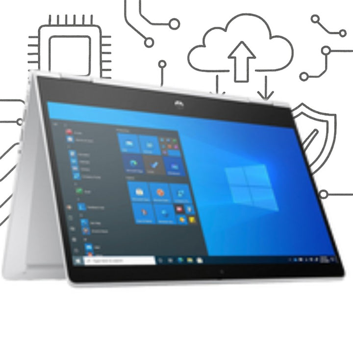 HP 435G8 X360 Ryzen7  Laptop- 16GB DDR4-Hard 512GB SSD -VGA 512Graphis-14 Inch(TOUCH) (USED) - eldabbah-الدباح