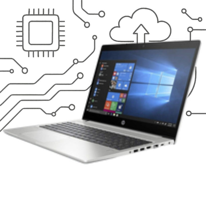 HP 455 G6 Ryzen 3PRO Laptop- 8GB DDR4-Hard 256GB SSD -VGA 512Graphis-15.6 Inch (USED) - eldabbah-الدباح