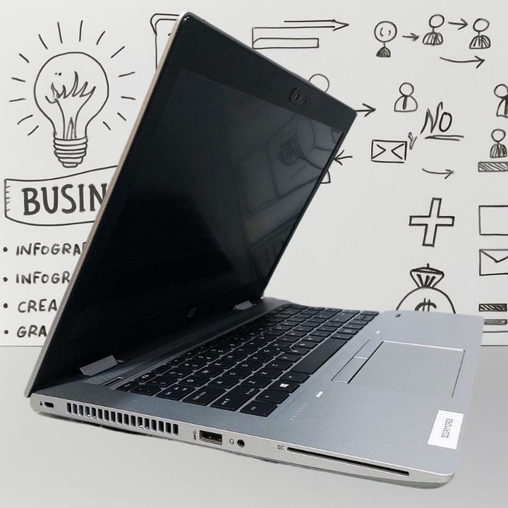 HP745G6 Ryzen 5PRO Laptop- 16GB DDR4 - Hard 256GB SSD -VGA 2 Graphis -14 Inch (USED)-eldabbah-الدباح