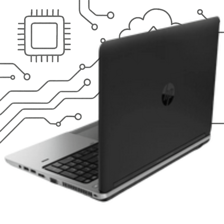 HP Probook 650G3 Laptop - Core i5-gen7 - 8GB DDR4 - Hard256ssd - Intel - 15.6 Inch HD (USED) - eldabbah-الدباح