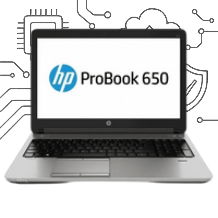 HP Probook 650G3 Laptop - Core i5-gen7 - 8GB DDR4 - Hard256ssd - Intel - 15.6 Inch HD (USED) - eldabbah-الدباح