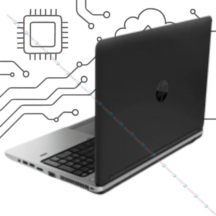 HP Probook 650G3 Laptop - Core i5-gen7 - 8GB DDR4 - Hard256ssd - Intel - 15.6 Inch HD (USED) - eldabbah-الدباح
