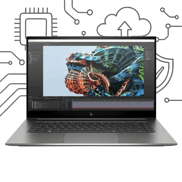 HP Zbook 15 G8 STUDIO  Laptop - Intel Core i7-Gen11 - 32GB DDR4 - Hard 512GB M.2 - Nvidia Quadro 4GB - 15.6 Inch  (USED) - eldabbah-الدباح