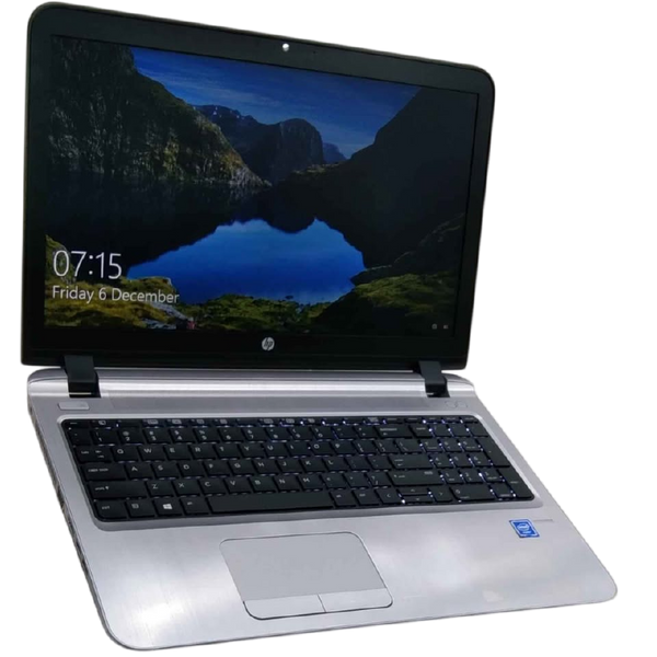 HP 450 G3 لابتوب – معالج Core i5 الجيل السادس – رام 8 جيجا DDR4 – هارد 256 جيجا M.2 SSD – كارت شاشة Intel – شاشة 15.6 بوصة – استيراد