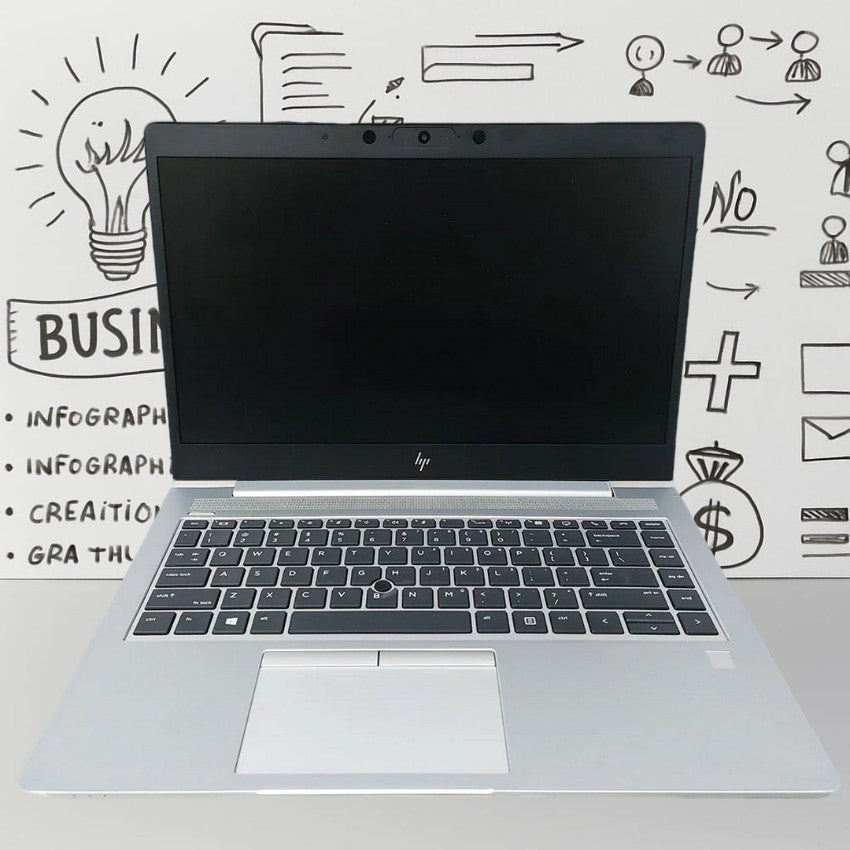HP 745 G6 Ryzen7PRO Laptop- 16GB DDR4 - Hard 256GB SSD -VGA 2 Graphis -14 Inch (USED)-eldabbah-الدباح