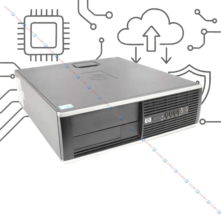 HP 8100 Desktop Case Core™ i5 (Gen-1)RAM 6GB DDR3 (USED)--الدباح ستور----”" -eldabbah--