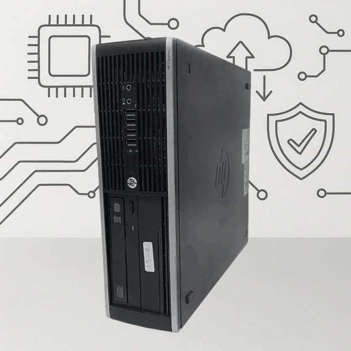 HP Compaq Elite 8200 Desktop PC - Intel Core i5-2400 - 4GB DDR3 - eldabbah-الدباح