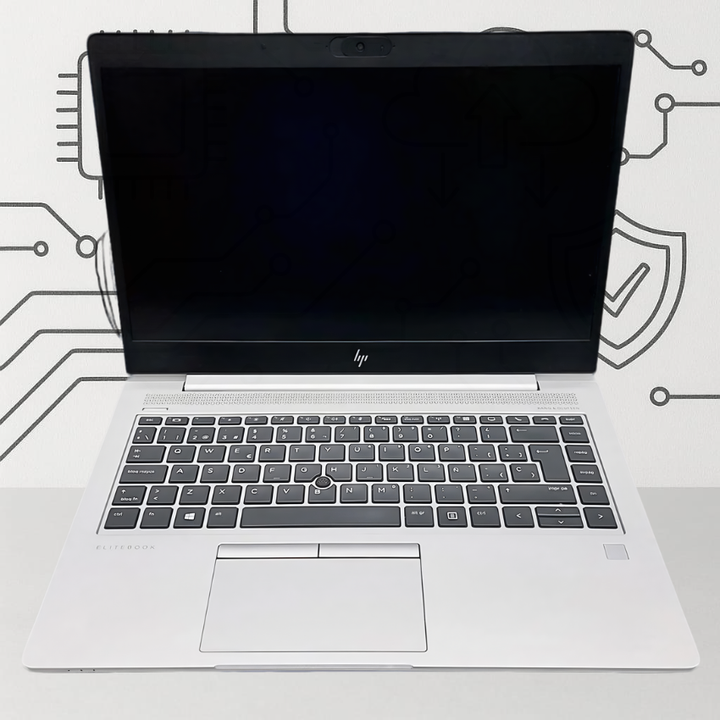 HP Elitebook 840 G5 Laptop - Core i5-Gen8- 8GB DDR4- Hard 512GB SSD - Intel - 14 Inch (USED)-eldabbah-الدباح