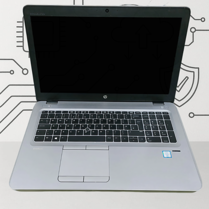 HP Elitebook 850G3 Laptop - Core i5-gen6 - 8GB DDR4 - Hard128ssd+HD500 - Intel - 15.6 Inch HD (USED)-eldabbah-الدباح