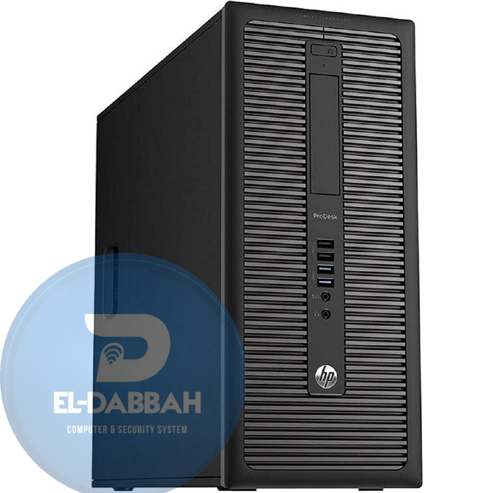 كمبيوتر مكتبي أسيتراد HP ProDesk 600 G1 - Core i5-4570, 4GB DDR3, No drive included