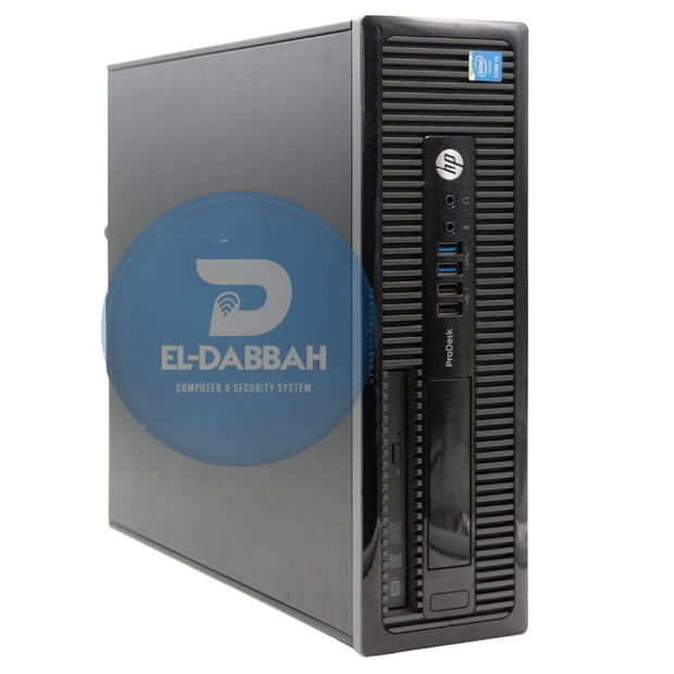 كمبيوتر مكتبي HP ProDesk 400 G1 بمعالج Intel Core i3-4130 ورام 4 جيجا DDR3 بدون هارد ( استيراد )