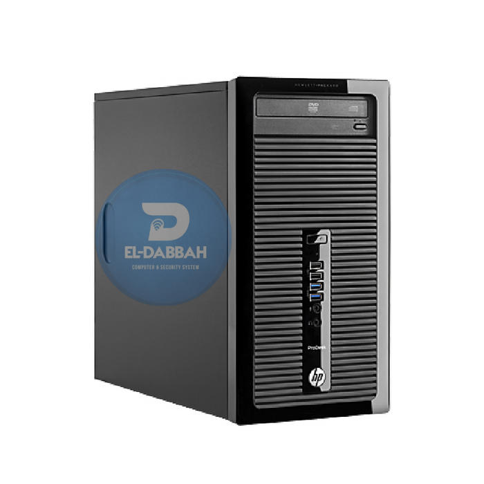 كمبيوتر مكتبي إستيراد  HP Prodesk 400 G1 TOWER PC - Intel Core i5- 4130 - 4GB DDR3 - No Hard - 4GB DDR3, No drive included