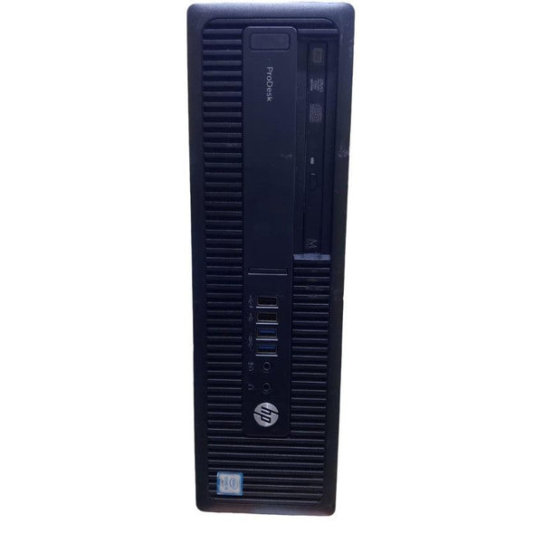 HP Prodesk 800 G2 DESKTOP pc- intel Core™ i3- gen6-8GB DDR4-no hard (USED)-eldabbah-الدباح