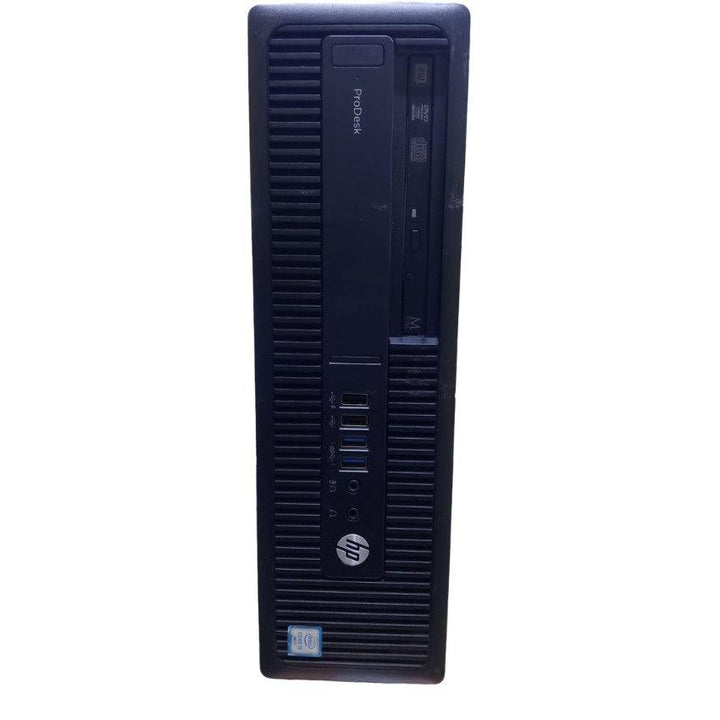HP Prodesk 800 G2 DESKTOP pc- intel Core™ i3- gen6-8GB DDR4-no hard (USED)-eldabbah-الدباح
