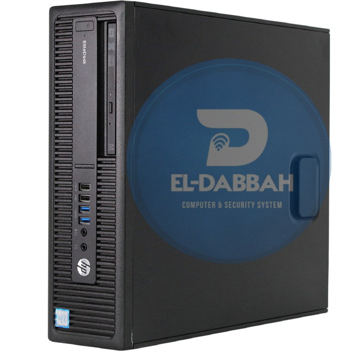 HP Prodesk 800 G2 كمبيوتر مكتبي - معالج Core I3 - الجيل 6 - رام 4 جيجا بايت DDR4 - بدون هارد ( استيراد)