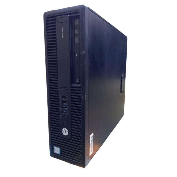 HP Prodesk 800 G2 DESKTOP pc- intel Core™ i3- gen6-8GB DDR4-no hard (USED)-eldabbah-الدباح