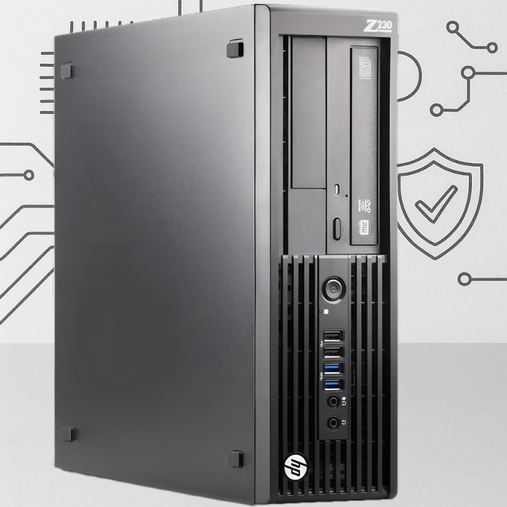 HP Z230 DESKTOP PC - Intel Core i5-4570 - 4GB DDR3 - No Hard (USED)-eldabbah-الدباح