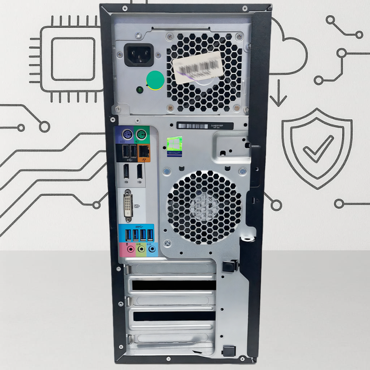 HP Z240 Workstation Tower PC - Intel Core i5-8 -16GB DDR4 - Hard 512 SSD (USED)-eldabbah-الدباح