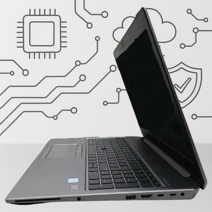 HP Zbook 15 G6 (i7GEN9-32G DDR4-512m2 - vga4G nivida 15.6  Laptop (USED)-eldabbah-الدباح