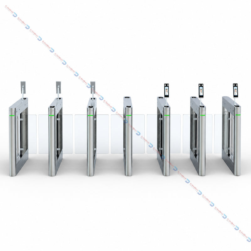 HST-D136-Double mechanism TURNSTILE GATE – El Dabbah