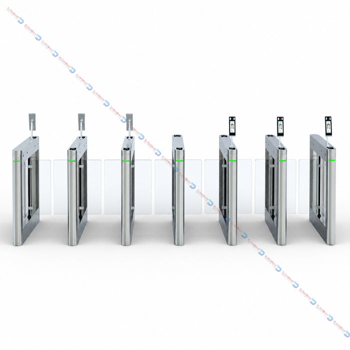 HST-D136-Double mechanism TURNSTILE GATE