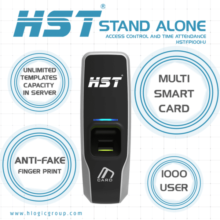 HST-FP1001-U Access control ID CARD Fingerprint-STANDALONE-eldabbah-الدباح