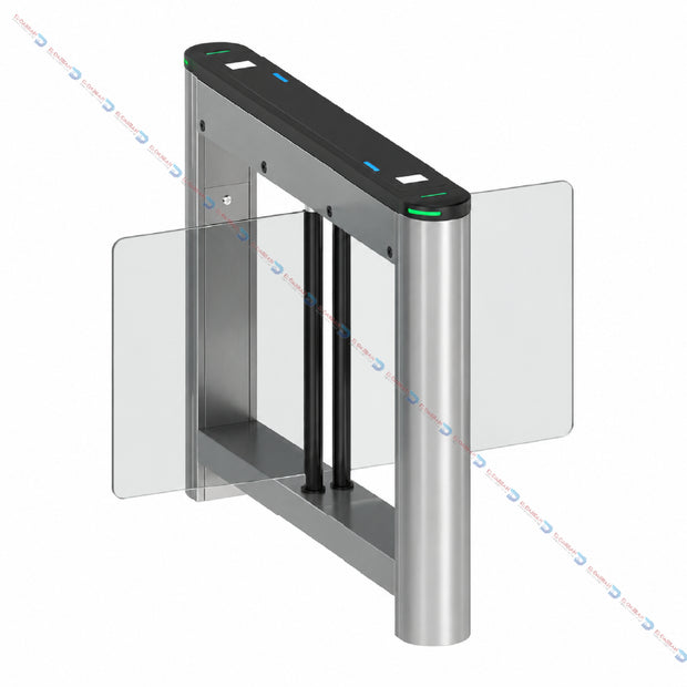 بوابة HST S136 Double Swing Barrier لإضافة ممر - نصف أوتوماتيك