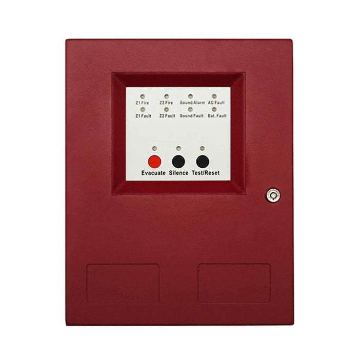 HST HP101-2 Conventional Fire Alarm 2 Zone Control Panel 