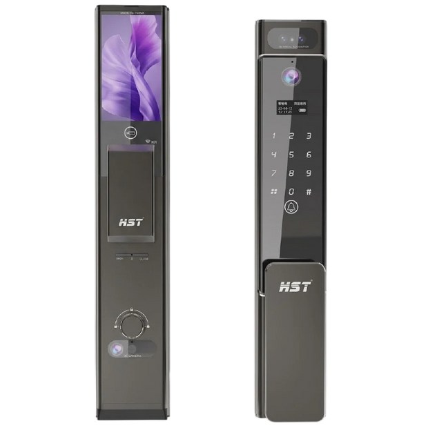 قفل باب ذكي HST موديل HST-SL03D - رمادي