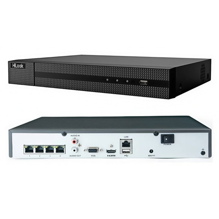 HiLook NVR-104MH-D 4-ch 1U 4K NVR-eldabbah-الدباح