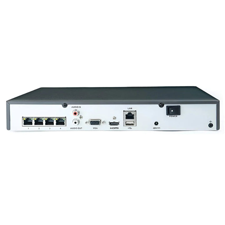 HiLook NVR-104MH-D/4P 4-ch 1U 4 PoE 4K NVR-eldabbah-الدباح