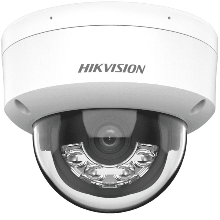 Hikvision DS-2CD11233G2-LIU 2.8mm 2MP ColorVu Dome Network Camera built-in mic-Indoor Surveillance Cameras-Hikvision-IP, SECURITY SYSTEMS, SURVEILLANCE CAMERAS-الدباح-El Dabbah