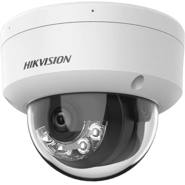 Hikvision DS-2CD1143G2-LIU بفتحة عدسة 2.8 مليمتر بدقة 4 ميجا بكسل بتقنية ColorVu كاميرا شبكية علي شكل قبة مزودة بمايك داخلي