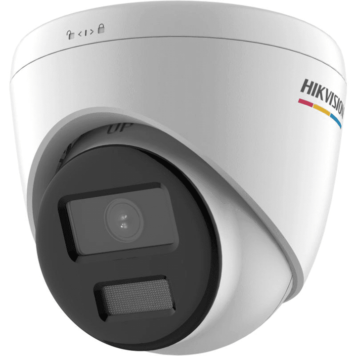 Hikvision DS-2CD1327G0-L 2.8mm 2MP INDOOR ColorVu Turret Network Camera-Indoor Surveillance Cameras-Hikvision-IP, SECURITY SYSTEMS, SURVEILLANCE CAMERAS-الدباح-El Dabbah