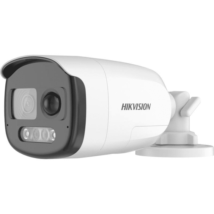 Hikvision DS-2CE12DF3T-PIRXOS 3.6mm 2MP ColorVu PIR Siren OUTDOOR Bullet Camera built-in&and built-in speaker-Outdoor Surveillance Cameras-Hikvision-HD, SECURITY SYSTEMS, SURVEILLANCE CAMERAS-الدباح-El Dabbah