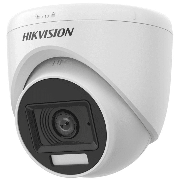 Hikvision DS-2CE76D0T-LPFS 2.8mm 2MP InDoor Turret Camera built-in mic-Indoor Surveillance Cameras-Hikvision-HD, SECURITY SYSTEMS, SURVEILLANCE CAMERAS-الدباح-El Dabbah