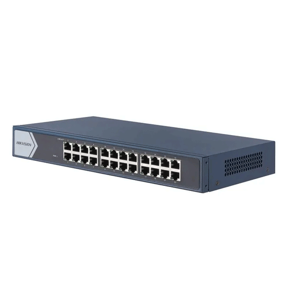 Hikvision DS-3E0524-E 24 Port 10/100/1000 Mbps POE SWITCH-POE Switch-Hikvision-NETWORK, switch poe-الدباح-El Dabbah