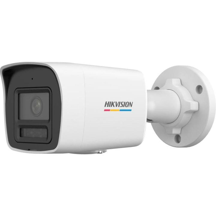 Brand: Hikvision

Model: DS-2CD1047G2H-LIU(F)

Features

High quality imaging with 4 MP resolution

Support Human and Vehicle Detection

Smart Hybrid Light: advanced technology with long range

Efficient H.265+ compression technology

Support on-board storage up to 512 GB (SD card slot) (Optional)

Built-in microphone for real-time audio security

Water and dust resistant (IP67)
الدباح_eldabbah