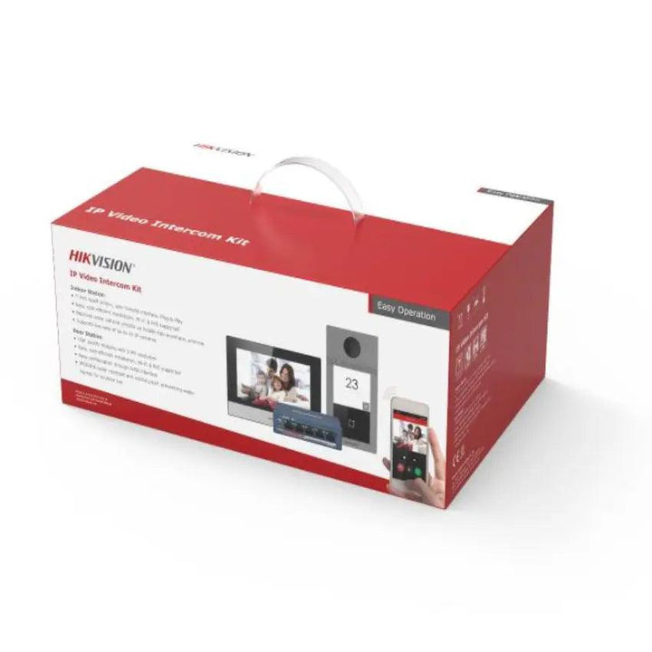 Hikvision DS-KIS604-S(B) IP Video Intercom Kit-eldabbah-الدباح