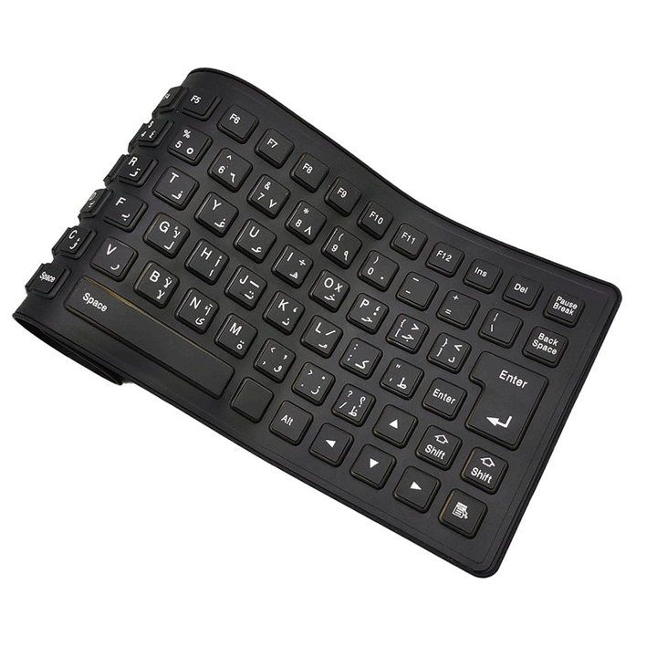 I-ROCK KB USB Flixbale-Keyboard-I-ROCK-Computer Accessories, COMPUTERS, Keyboard-الدباح-El Dabbah