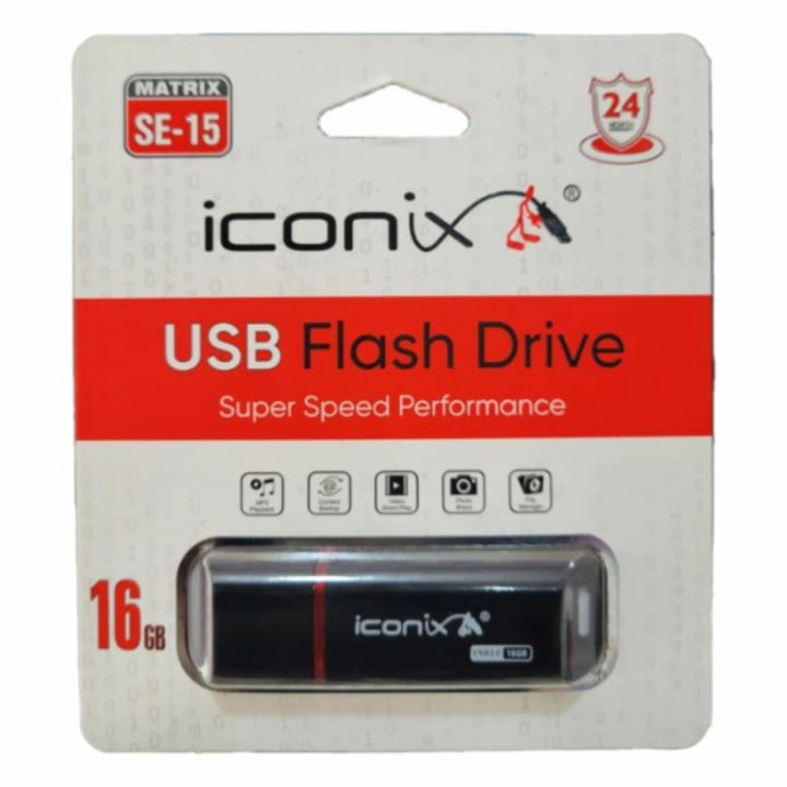 ICONIX SE-15 FLASH 16GB USB 3.0 - الدباح ستور" -eldabbah--